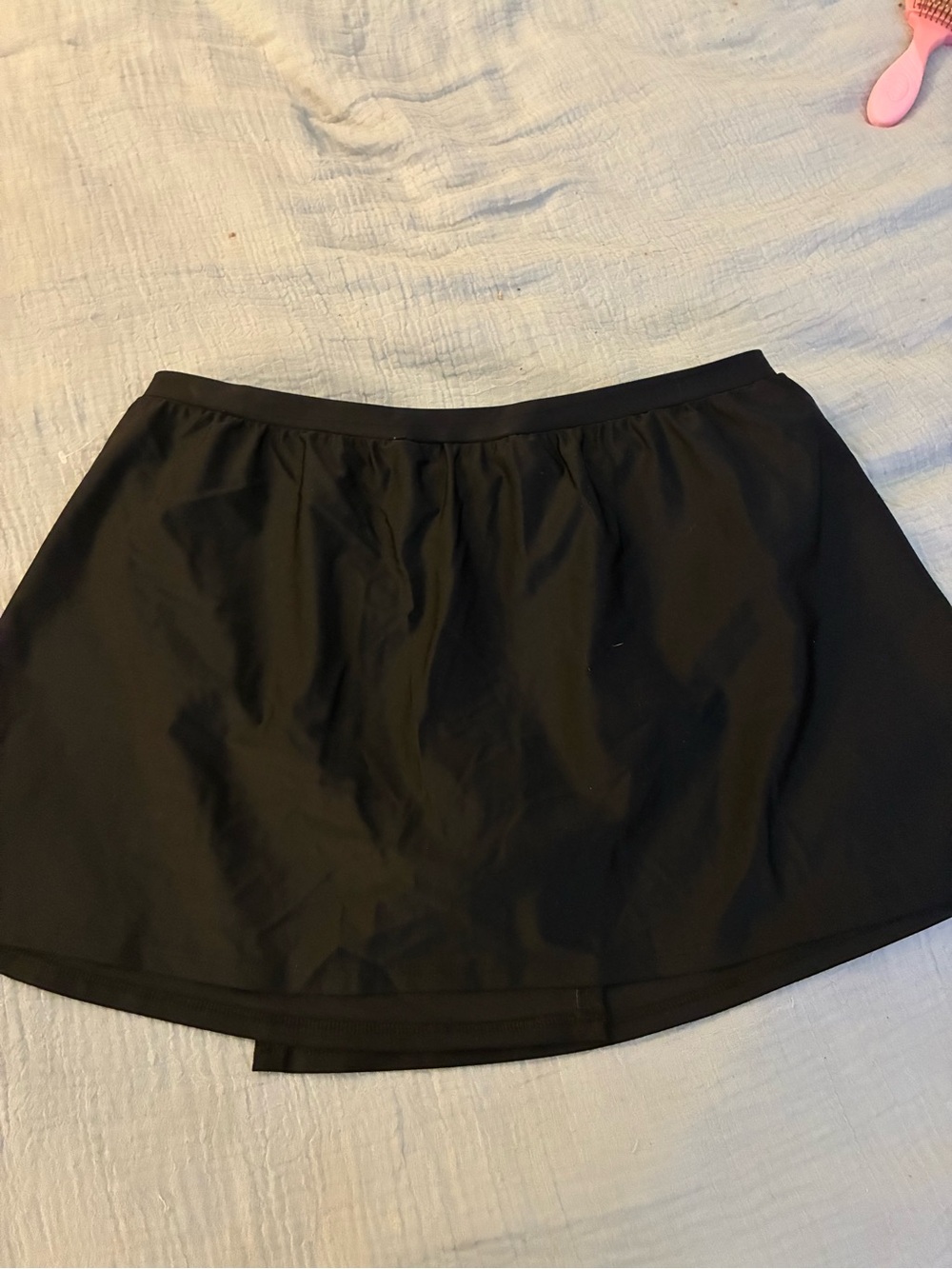 croft & barrow Women’s Black Swim Skater Skirt